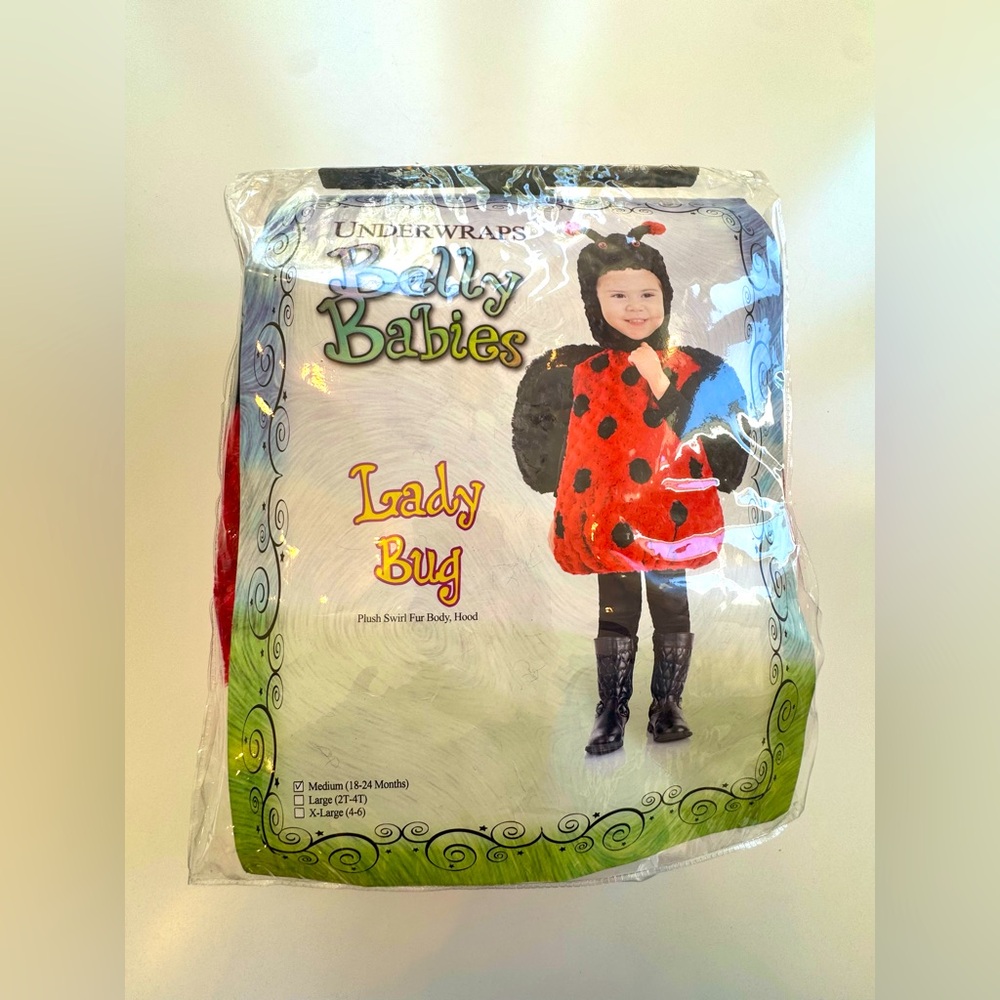 Underwraps Lady Bug Costume 18-24m